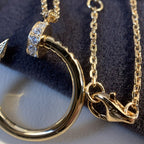 ⭐Miroze JUSTE NECKLACE PINK GOLD
