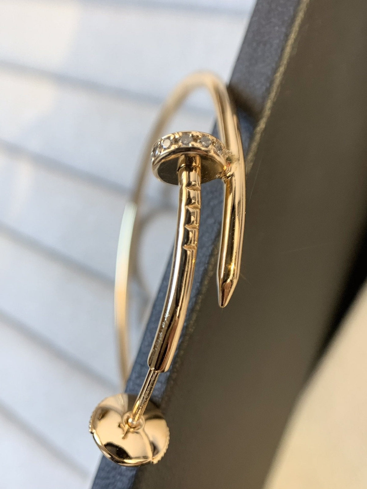 [⭐Miroze]JUSTE EARRINGS GOLD DIAMONDS 1.8MM