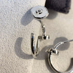 ⭐Miroze JUSTE EARRINGS SILVER