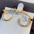 ⭐Miroze JUSTE EARRINGS PINK GOLD