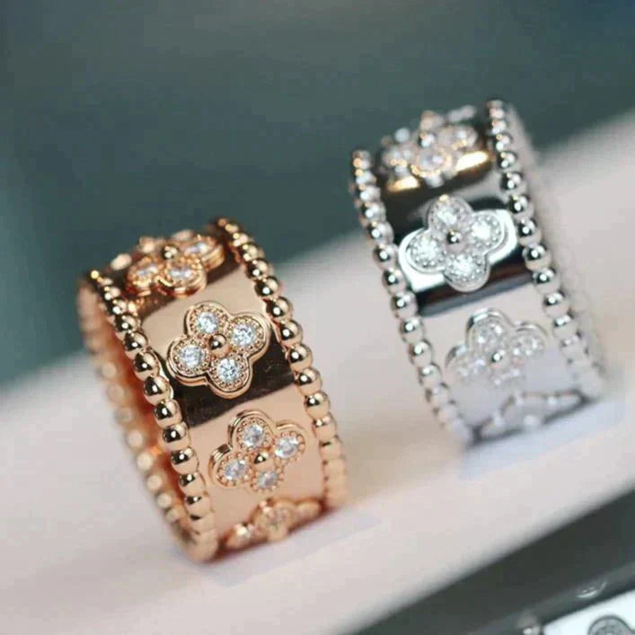 ⭐Miroze CLOVER KALEIDOSCOPE RING 10MM