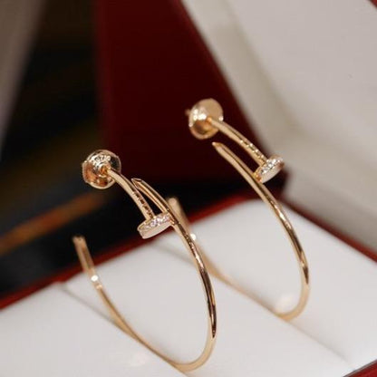 [⭐Miroze]JUSTE EARRINGS DIAMONDS 1.8MM