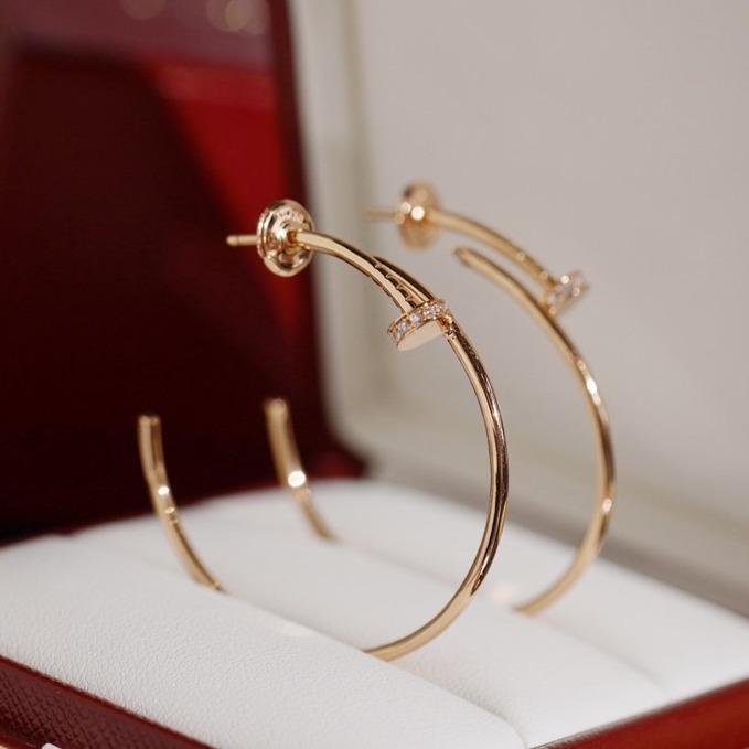 [⭐Miroze]JUSTE EARRINGS DIAMONDS 1.8MM