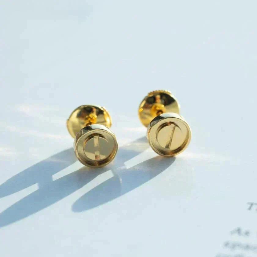 ⭐Miroze LOVE EARRINGS GOLD 10MM