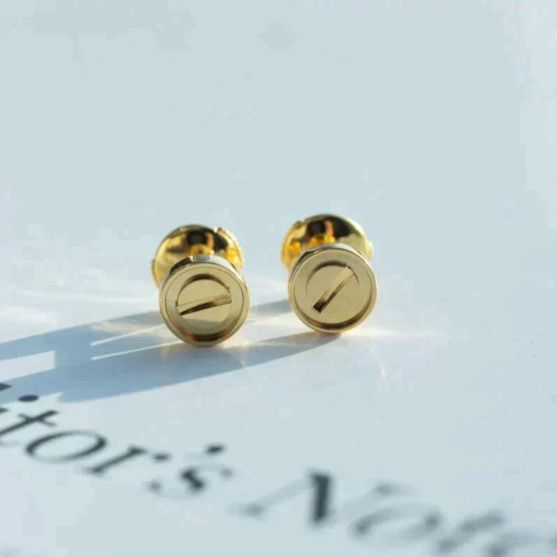 ⭐Miroze LOVE EARRINGS GOLD 10MM