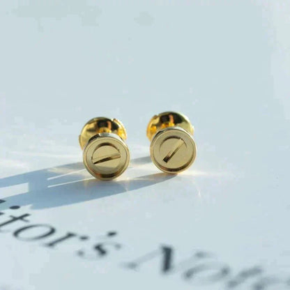 [⭐Miroze]LOVE EARRINGS GOLD 10MM