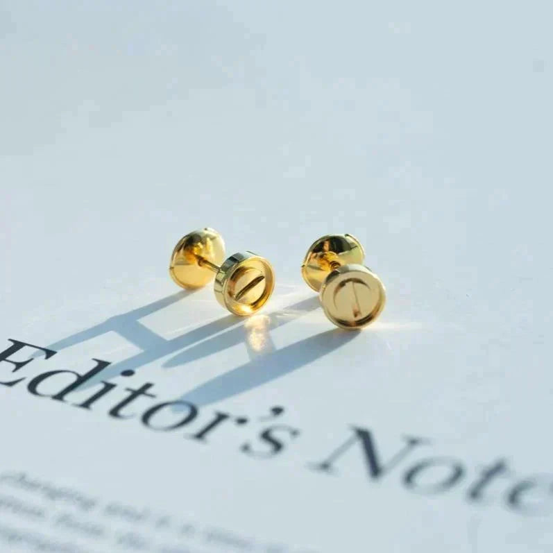 ⭐Miroze LOVE EARRINGS GOLD 10MM