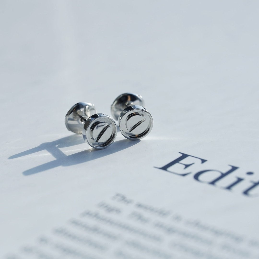 [⭐Miroze]LOVE EARRINGS SILVER 10MM