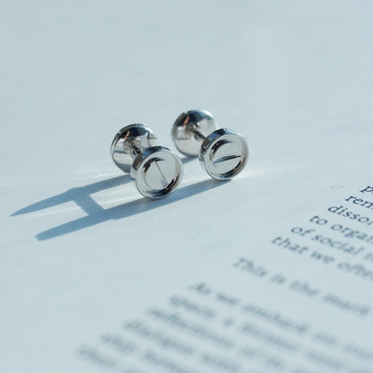 [⭐Miroze]LOVE EARRINGS SILVER 10MM