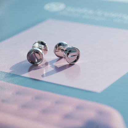 [⭐Miroze]LOVE EARRINGS SILVER 10MM