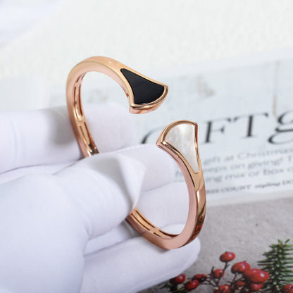[⭐Miroze]DREAM BRACELET OPEN PINK GOLD MOP
