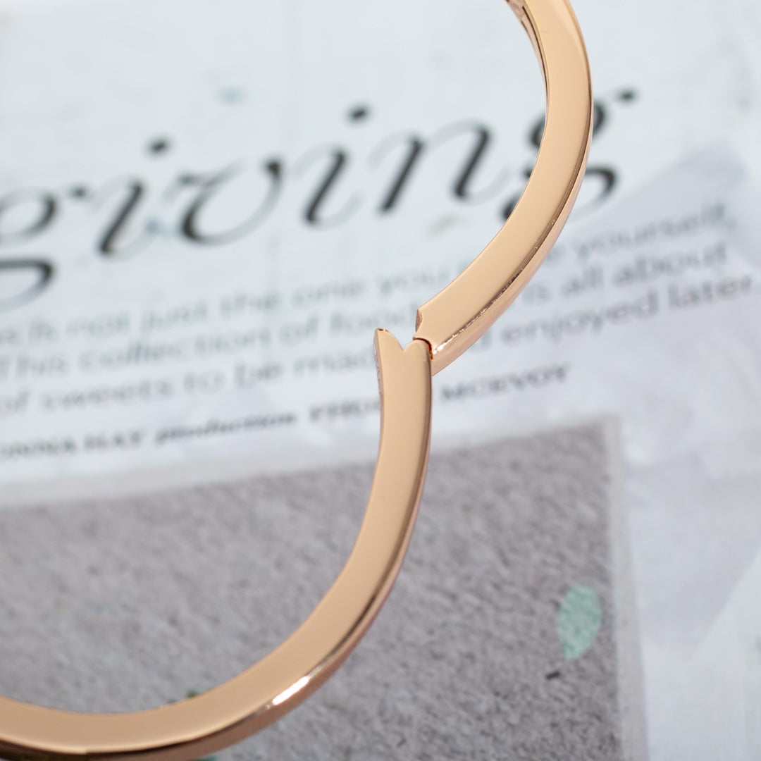 [⭐Miroze]DREAM BRACELET OPEN PINK GOLD MOP DIAMOND