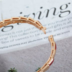 [⭐Veya]SERPENTI BRACELET PINK GOLD RUBELLITE