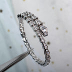 [⭐Veya]SERPENTI BRACELET 6MM SILVER DIAMOND