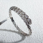 [⭐Veya]SERPENTI BRACELET 6MM SILVER DIAMOND