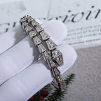 [⭐Veya]SERPENTI BRACELET 6MM SILVER DIAMOND