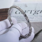 [⭐Veya]SERPENTI BRACELET SILVER DIAMOND
