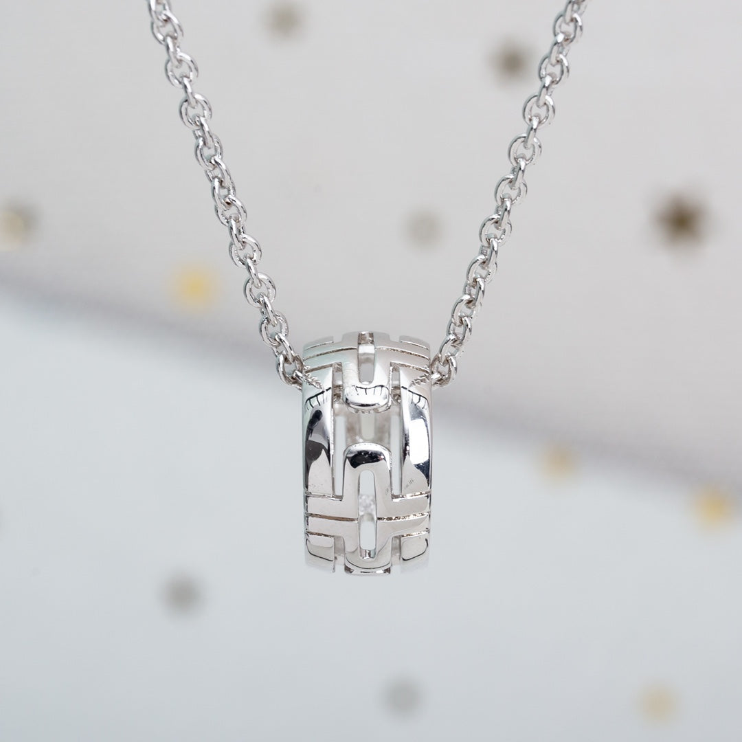 [⭐Veya]PARENTESI NECKLACE SILVER