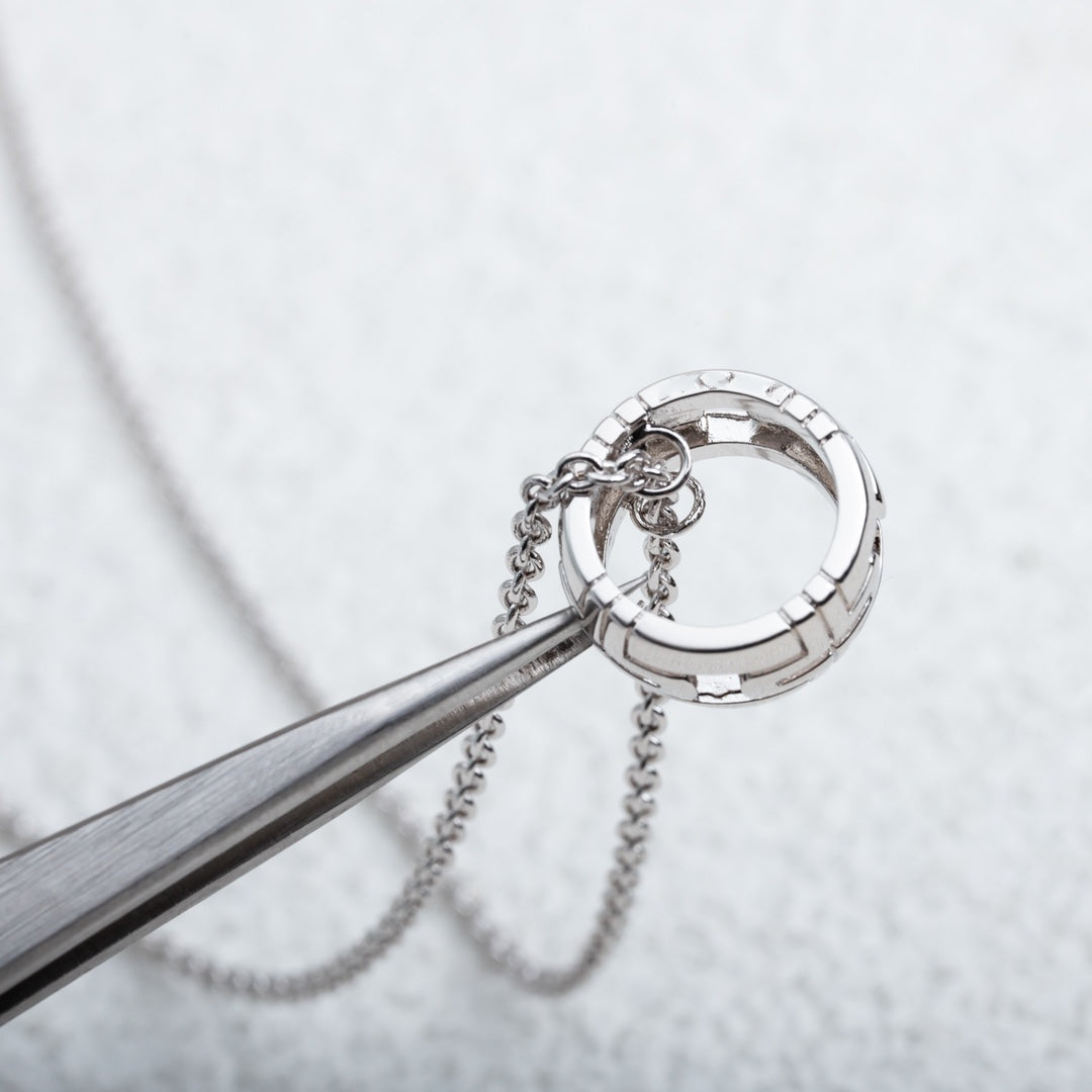 [⭐Veya]PARENTESI NECKLACE SILVER