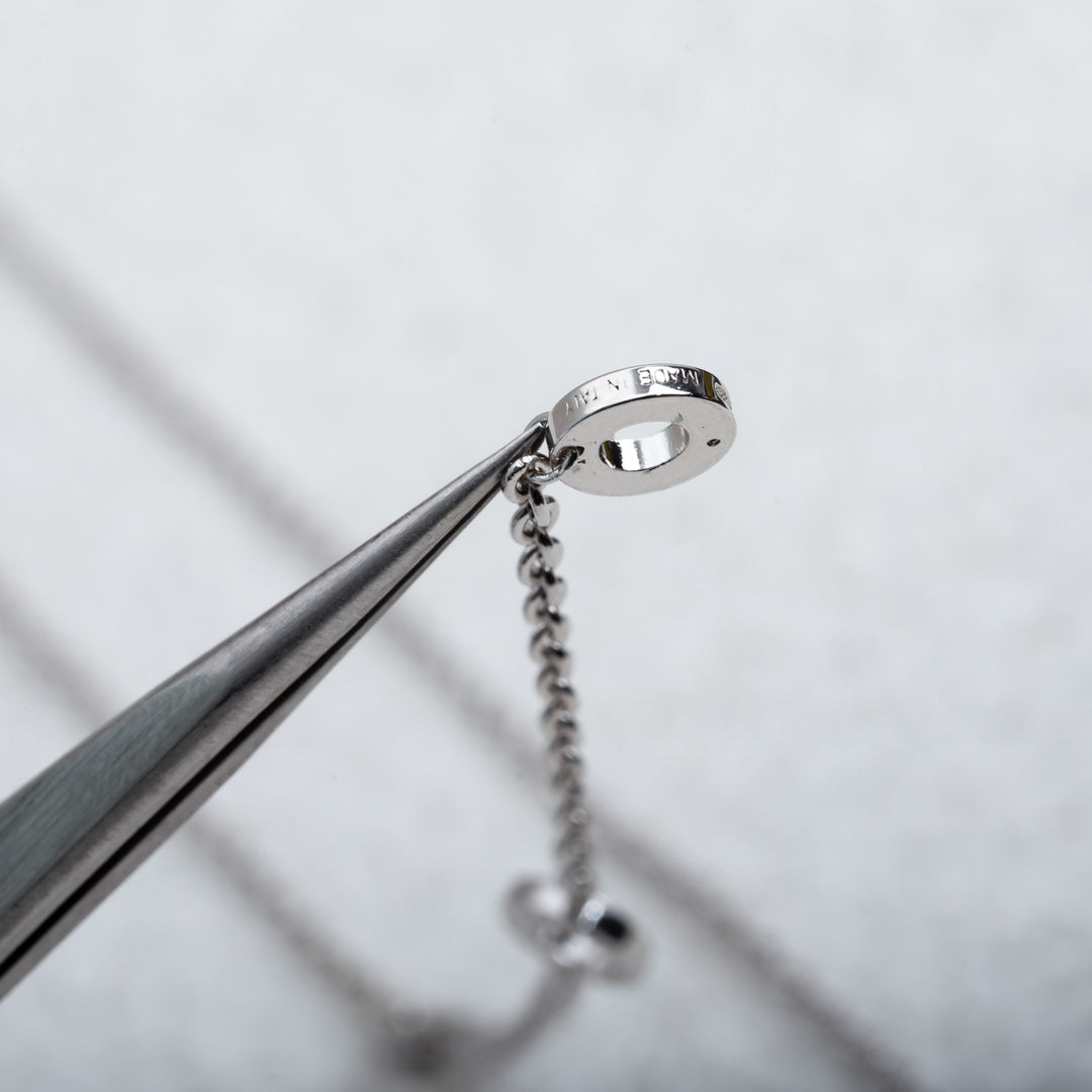 [⭐Miroze]PARENTESI NECKLACE SILVER