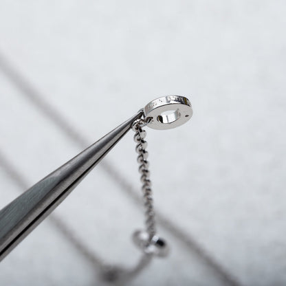[⭐Miroze]PARENTESI NECKLACE SILVER