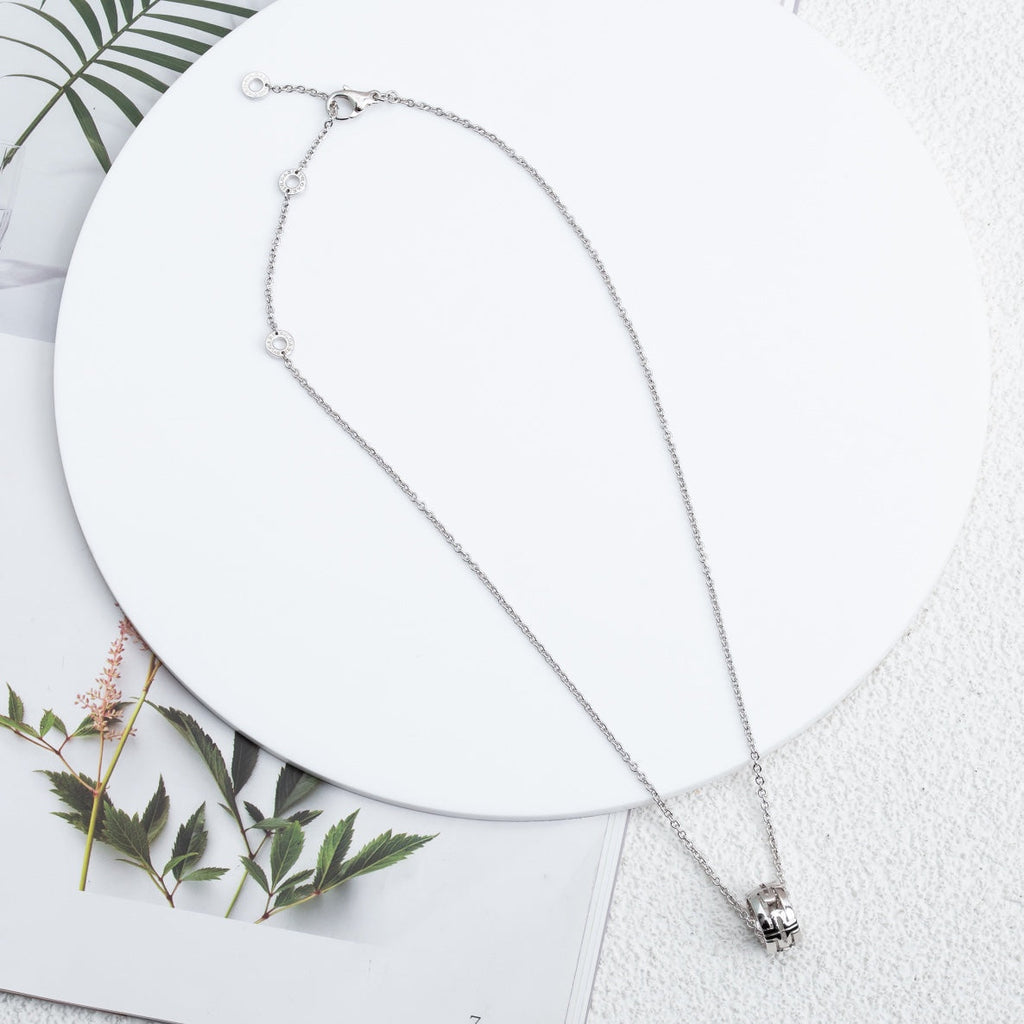 [⭐Veya]PARENTESI NECKLACE SILVER