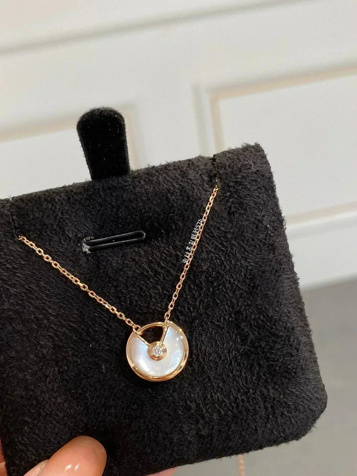 [⭐Miroze]AMULETTE ROSE GOLD MOP NECKLACE