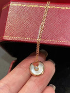 ⭐Miroze AMULETTE ROSE GOLD MOP NECKLACE