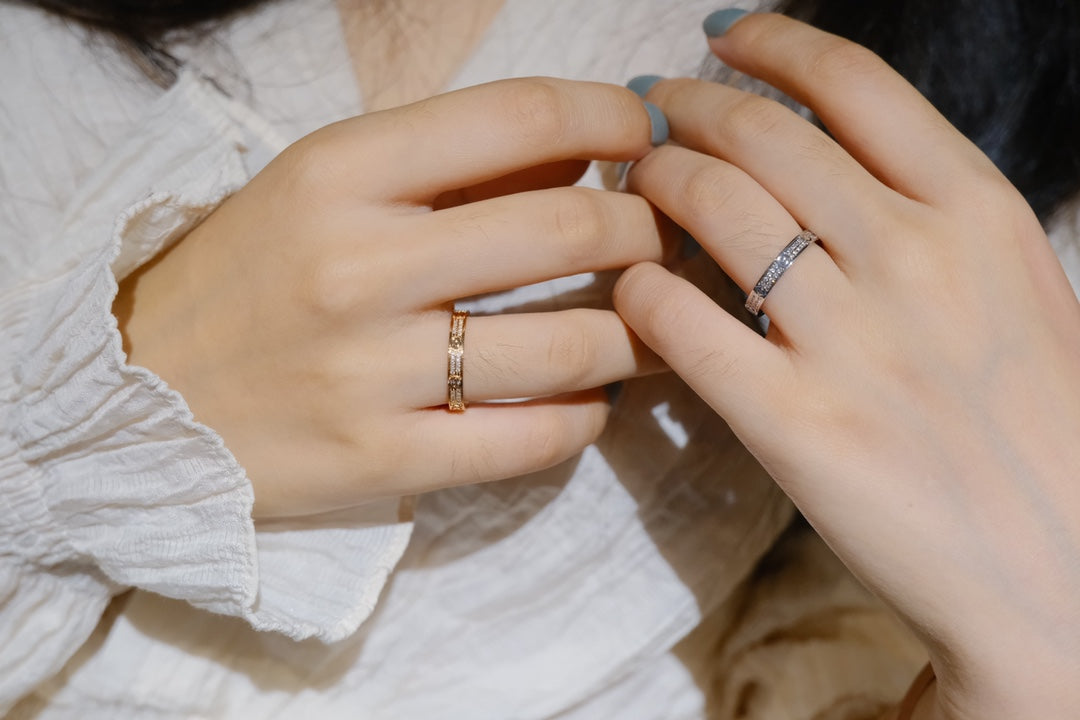 [⭐Miroze]LOVE RING 2.65MM DIAMOND