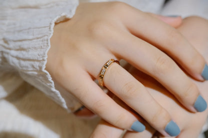 [⭐Miroze]LOVE RING 2.65MM DIAMOND