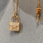 ⭐Miroze CONSTANCE PEDANT DIAMOND NECKLACE