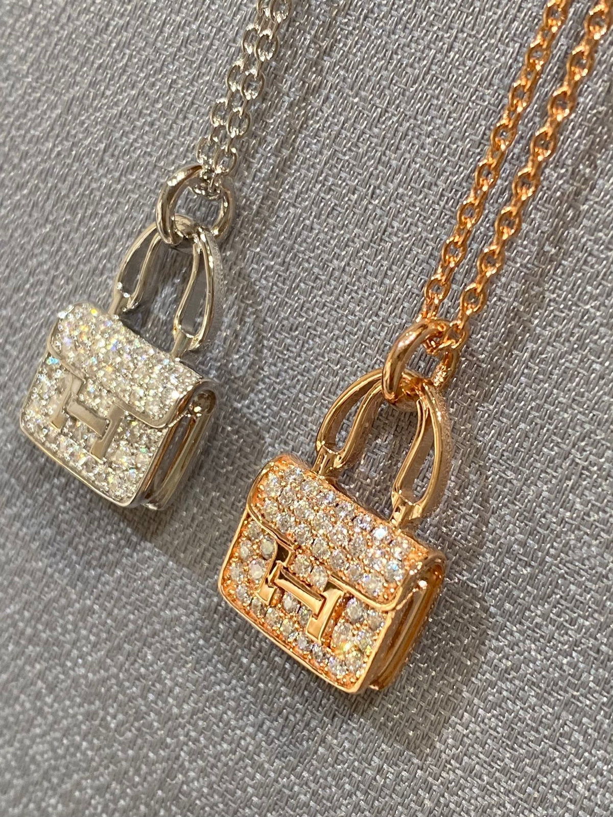 [⭐Miroze]CONSTANCE PEDANT DIAMOND NECKLACE