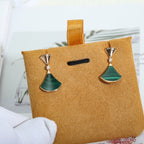 [⭐Veya]DREAM MALACHITE PINK GOLD EARRINGS