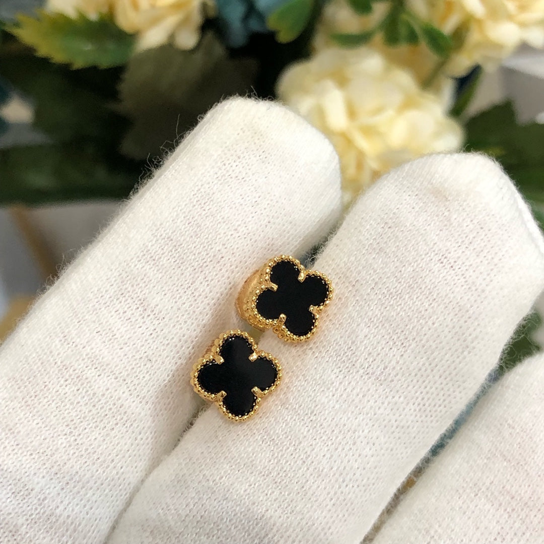 [⭐Miroze]CLOVER MINI GOLD EARRINGS