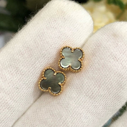 [⭐Miroze]CLOVER MINI GOLD EARRINGS