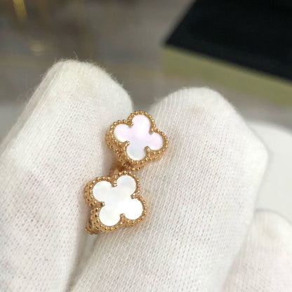 [⭐Miroze]CLOVER MINI GOLD EARRINGS