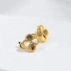 ⭐Miroze CLOVER MEDIUM 1 MOTIFS LASER EARRINGS