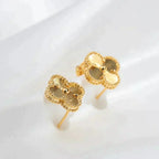 ⭐Miroze CLOVER MEDIUM 1 MOTIFS LASER EARRINGS