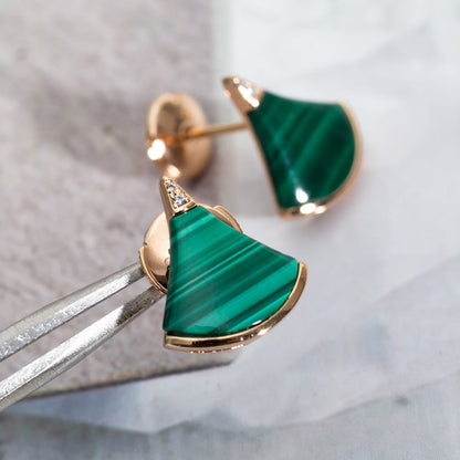 [⭐Miroze]DIVAS DREAM EARRINGS PINK GOLD
