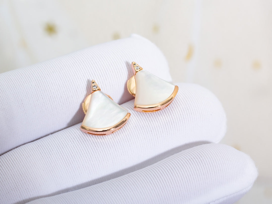 [⭐Miroze]DIVAS DREAM EARRINGS PINK GOLD