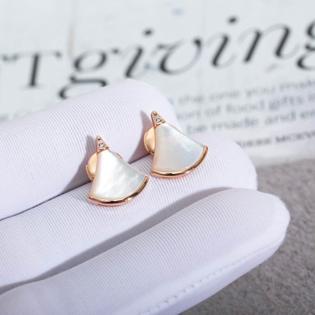 [⭐Miroze]DIVAS DREAM EARRINGS PINK GOLD