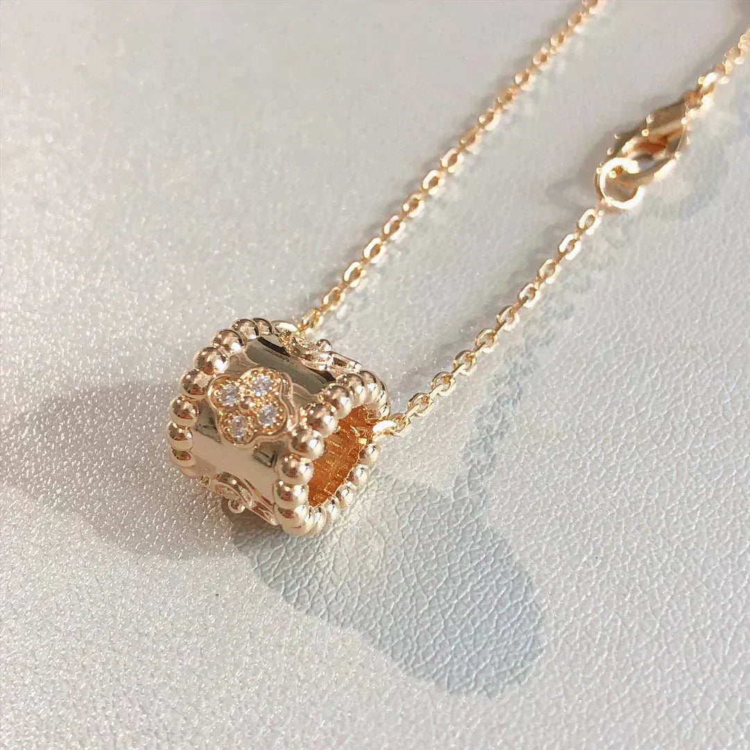 [⭐Miroze]PERLEE PEDANT NECKLACE GOLD / ROSE GOLD