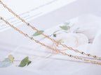 ⭐Miroze ECHAPPEE NECKLACE PINK GOLD