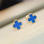 ⭐Miroze CLOVER MINI 9.5MM TURQUOISE EARRINGS
