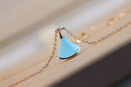 [⭐Veya]DREAM NECKLACE TURQUOISE PINK GOLD