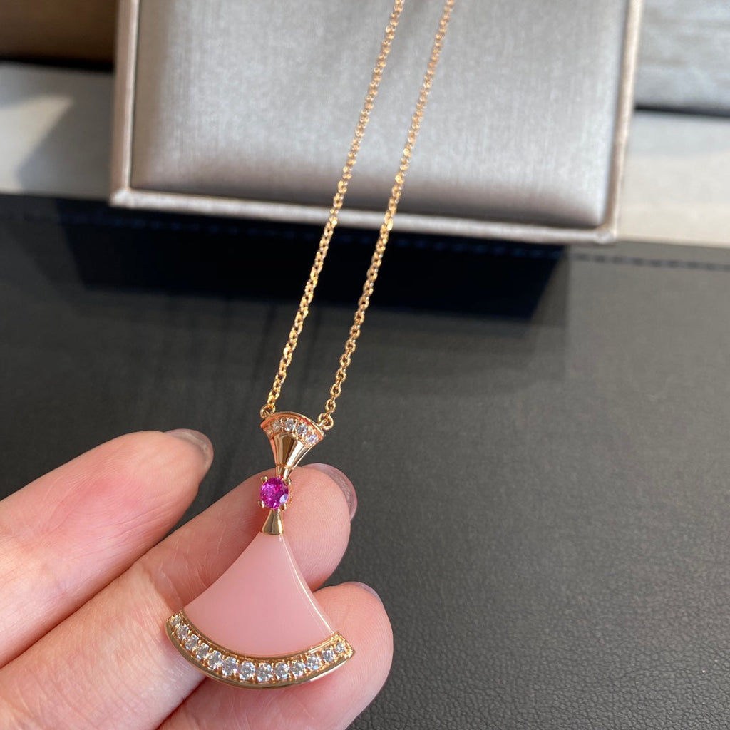 [⭐Veya]DREAM NECKLACE PINK OPAL