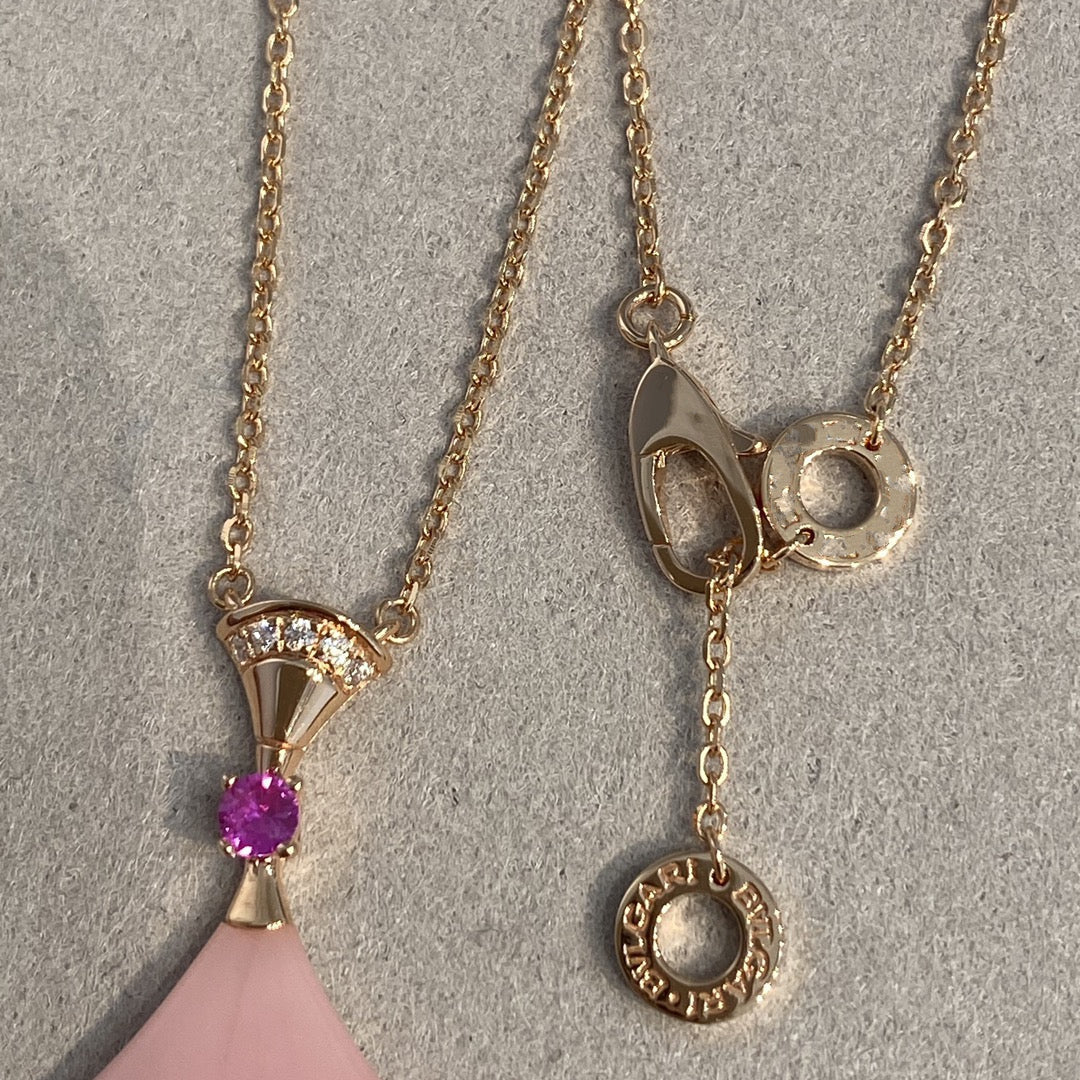 [⭐Miroze]DREAM NECKLACE PINK OPAL