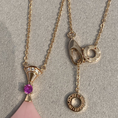 [⭐Miroze]DREAM NECKLACE PINK OPAL