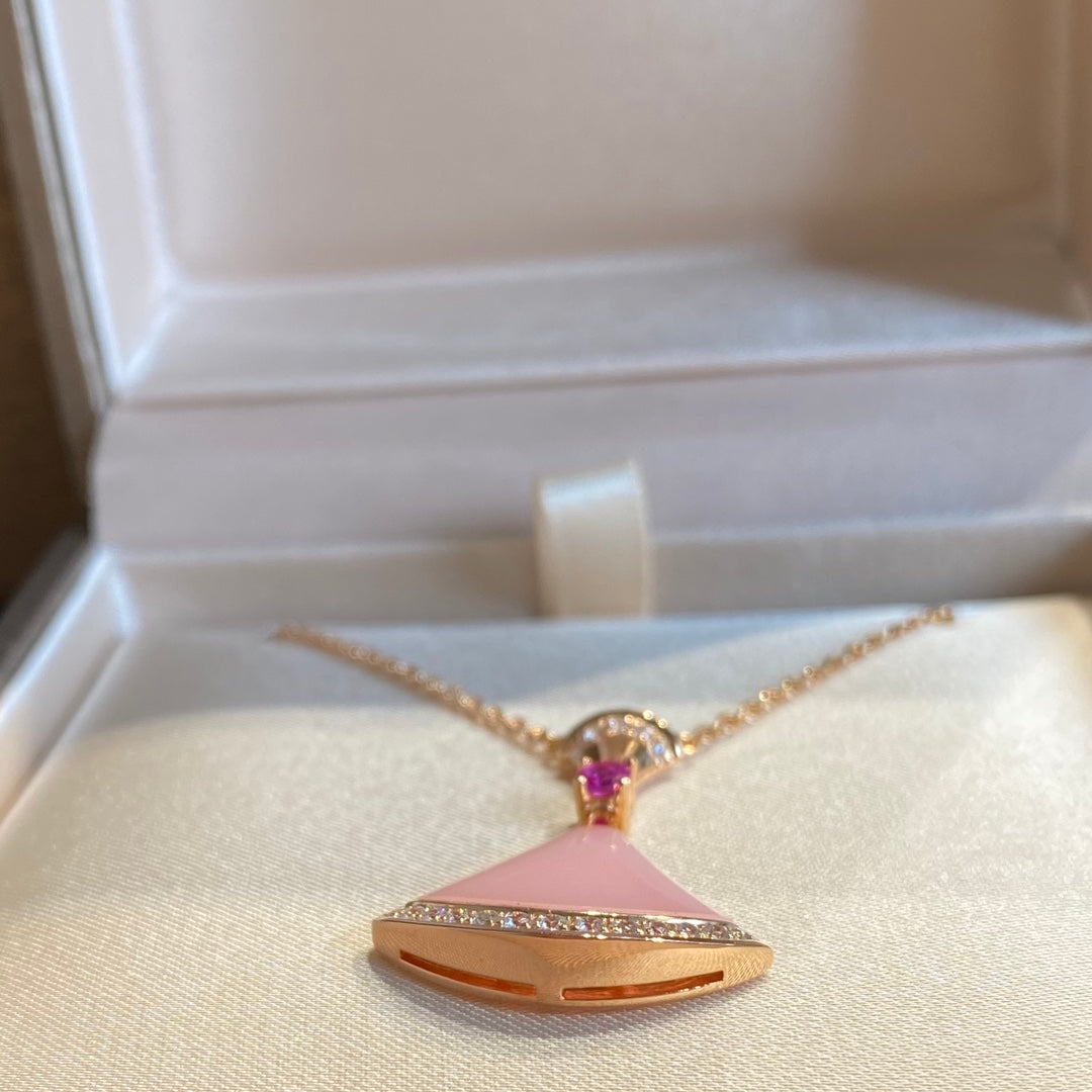 [⭐Miroze]DREAM NECKLACE PINK OPAL