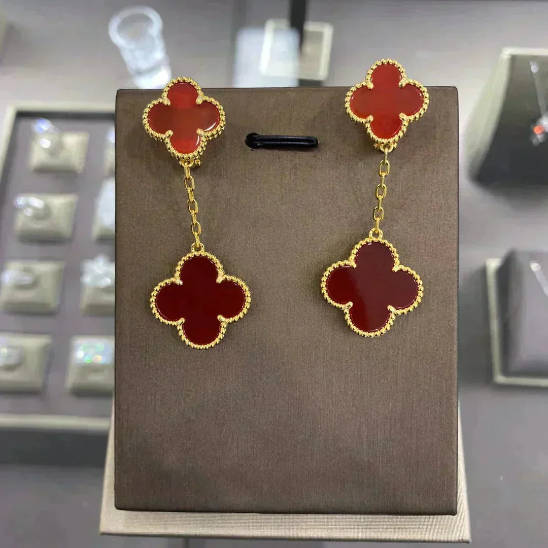 ⭐Miroze CLOVER 2 MOTIFS  EARRINGS (MULTIPLE CHOICESC